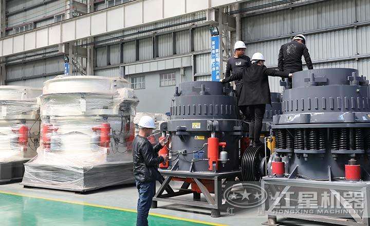 全液壓圓錐破碎機，液壓過載保護裝置，自動調節出料粒度