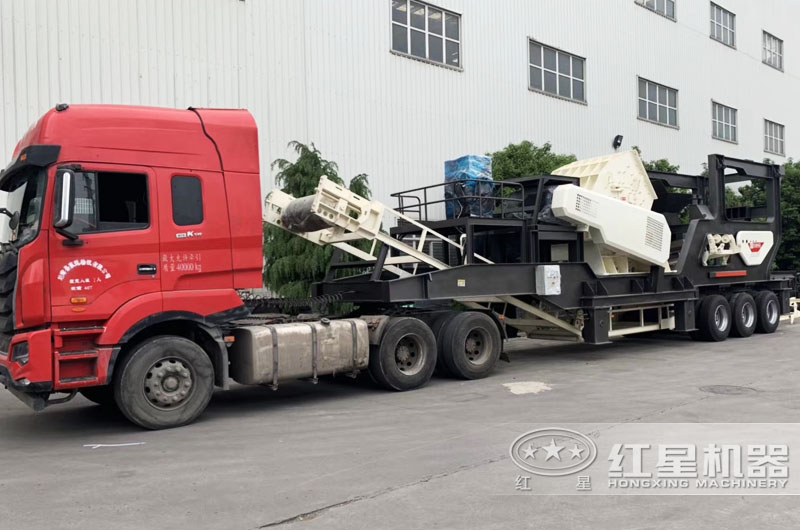 紅星移動式錘破機價格合理，現貨發往全國各地