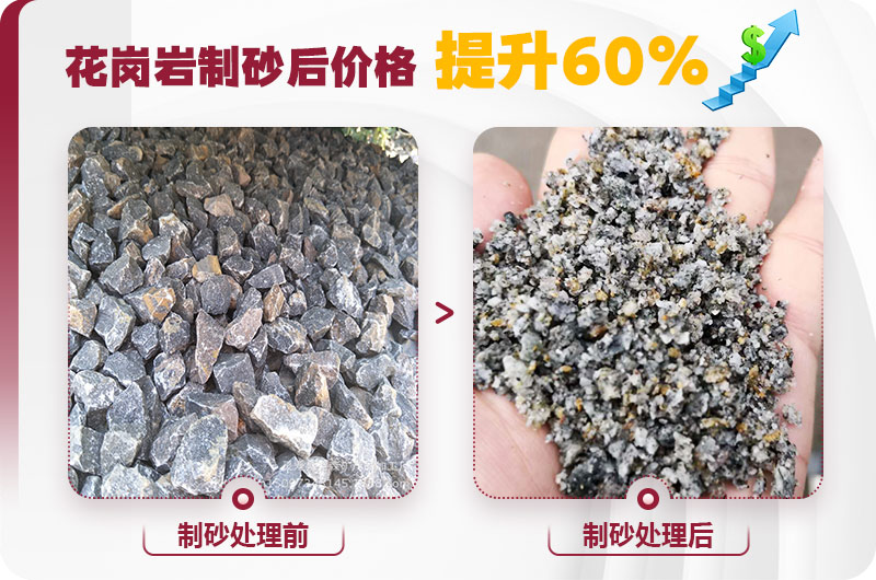 花崗巖破碎利潤高，前景好