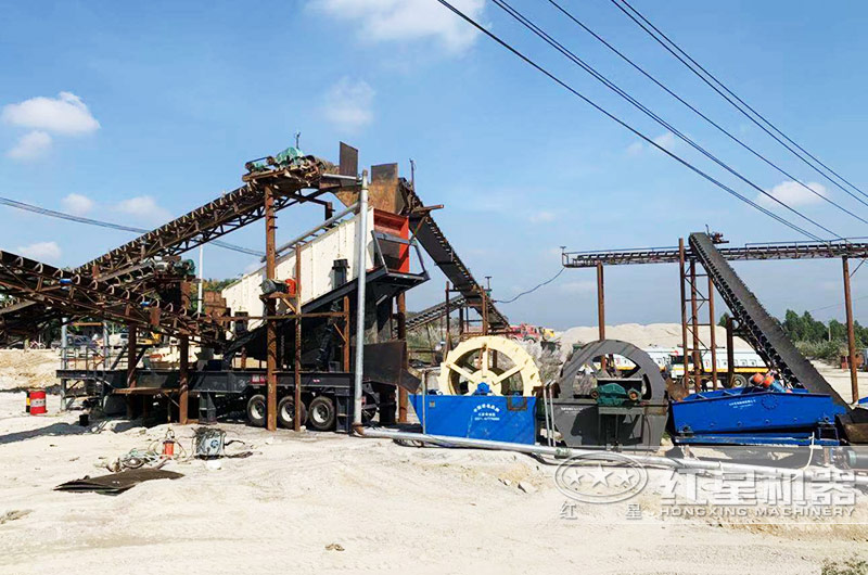 移動式機(jī)制砂生產(chǎn)線 移動式機(jī)制砂生產(chǎn)線