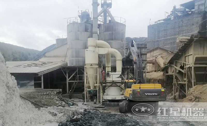 粉煤灰加工現場 粉煤灰加工現場