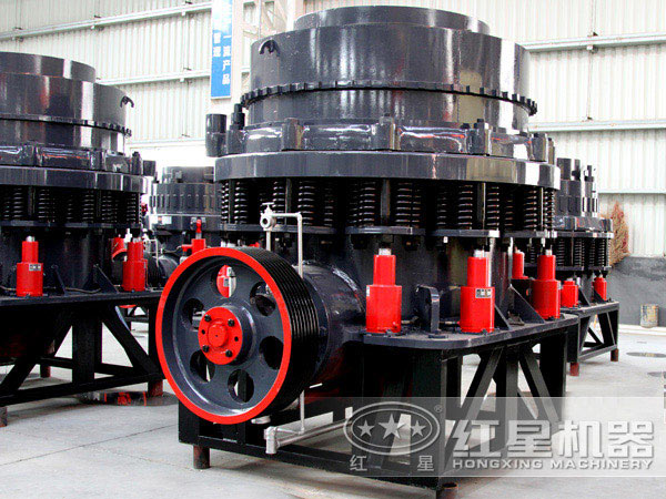 青石彈簧、液壓圓錐破碎機
